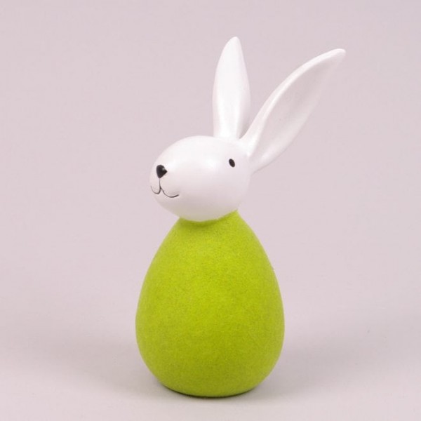 Фігурка керамічна Flora Кролик зелений 17 см. 38618