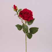 Цветок Роза Flora красный 73281