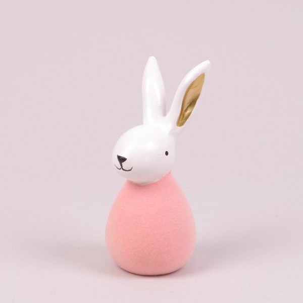 Фігурка керамічна Flora Кролик персиковий 13.5 см. 38627