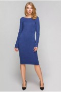 Платье женское синее S 01-255 144645