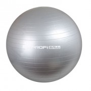 М'яч для фітнесу-75см Profi MS 0383 Grey
