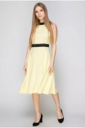 Платье женское желтое M 012150 144609