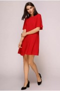 Платье женское красное S 01-344 144596