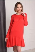 Платье женское красное S 01-016 144624