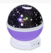 Ночник-проектор звездное небо Star Master Dream QDP01 Фиолетовый