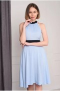 Платье женское голубое размер ХS 01-350 144607