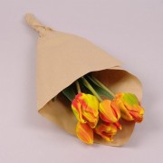 Букет Тюльпанов Flora пенка оранжевый 73300