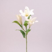 Цветок Лилия Flora белый 73311
