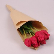 Букет Тюльпанов Flora пенка красный 73299