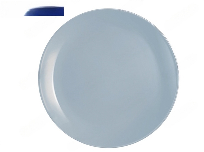 Тарелка обеденная Hoz Blue D25см 34102