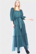 Платье женское зеленое  р.36 3231