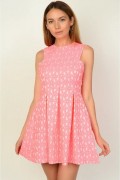 Платье женское розовое размер S 4064-1