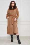 Платье женское коричневое р.42 3207
