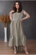 Платье женское оливковое р.42 2498