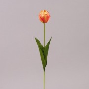 Цветок Тюльпан Flora желто-красный 71486