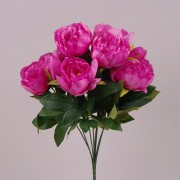 Букет Пионов Flora темно-розовый 72090