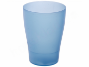 Склянка пластикова для харчових продуктів 400мл ОлексПласт Колір блакитний 666993