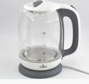 Электрический дисковый стеклянный чайник Crownberg CB 9121 1800 Вт электрический чайник с подсветкой