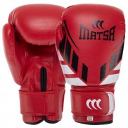 Перчатки боксерские SP-Planeta MA-7757 6 унций красный