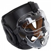 Шлем для единоборств SP-Planeta VL-8481 М чёрный