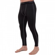 Компрессионные штаны тайтсы для спорта LIDONG UA-500-1 размер S цвет Черный-серый