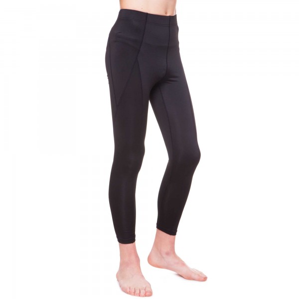 Компрессионные штаны тайтсы подростковые LIDONG LD-1202T рост 135-140см цвет Черный