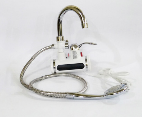 Кран-водонагреватель с душем нижнее подключение Instant electric heating water Faucet FT-001