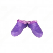 Женские галоши на меху ГП-17 мех фиолетовые, размер 40