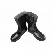 Женские резиновые сапоги черные СЖ-04, размер 38