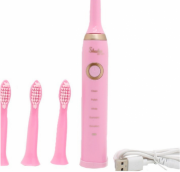 Електрична зубна щітка Shuke SK-601 акумуляторна рожева