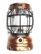 Фонарь кемпинговый аккумуляторный G88 Переносная лампа фонарик с солнечной панелью