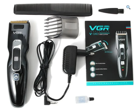 Машинка для стрижки волосся VGR акумуляторна V040