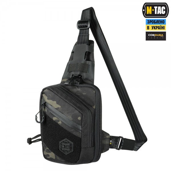 m-tac сумка sling pistol bag elite hex с липучкой multicam black 51403208