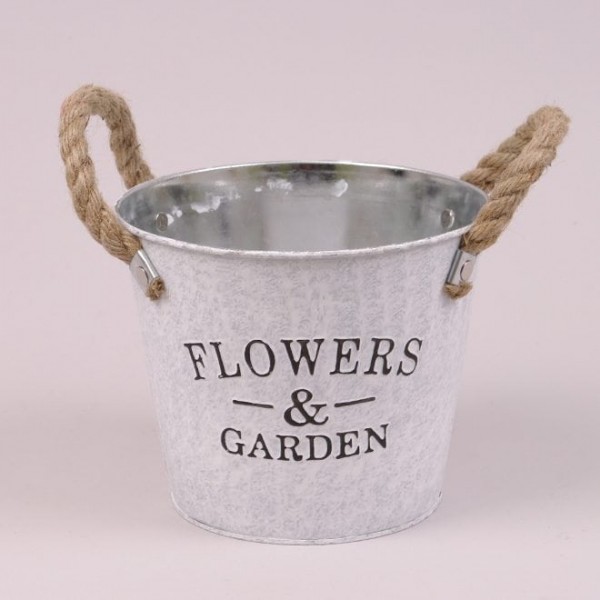 Кашпо Flora металеве Flowers & Garden 38799