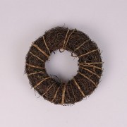 Венок из лозы Flora коричневый 25 см. 38721