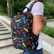 Школьный рюкзак с принтом для подростка S167