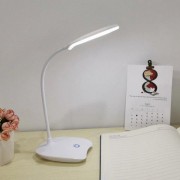 Бездротова настільна світлодіодна лампа з сенсором включення LED Lamp KL-95BB Білий