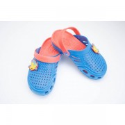 Дитячі сабо crocs dreamstan синій-персик, розмір 26