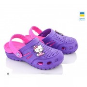 Дитячі сабо crocs dreamstan фіолет-малина, розмір 31