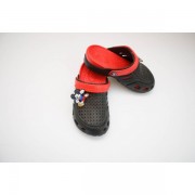Дитячі сандалі Crocs діти чорно-червоні, розмір 31