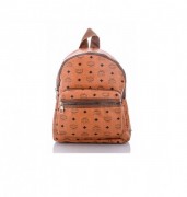 Жіночий рюкзак міський Dpolo1189-23/08 32*25 см на блискавці з кишенею принт, світло-коричневий