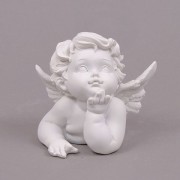 Ангел керамический Flora белый 26028