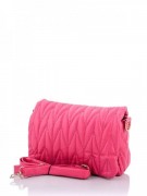 Сумочка женская кросс-боди стеганная 22*16 см с клапаном Dpolo1203-11/09a розовый