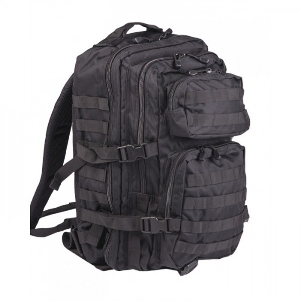 Рюкзак тактический Mil-tec us ASSAULT US pack LG MOLLY Black 36л