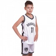 Форма баскетбольная детская NBA BROOKLYN 11 SP-Sport 3578 2XL Белый-черный