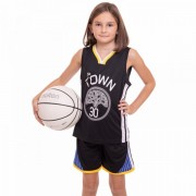 Форма баскетбольная подростковая NB-Sport NBA TOWN 30 4311 XL черный-желтый