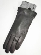 Женские перчатки натуральная кожа ANJELA SWFL-102 р. 6,5 Черный