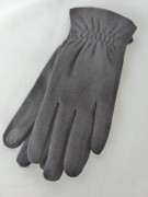 Подростковые перчатки сенсорные трикотаж с флисом для мальчика B-007 р. S