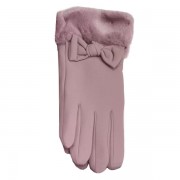 Женские перчатки сенсорные ANJELA FGBKT-173 р. L Светло-фиолетовый