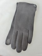 Подростковые перчатки сенсорные трикотаж с флисом для мальчика B-006 р. S